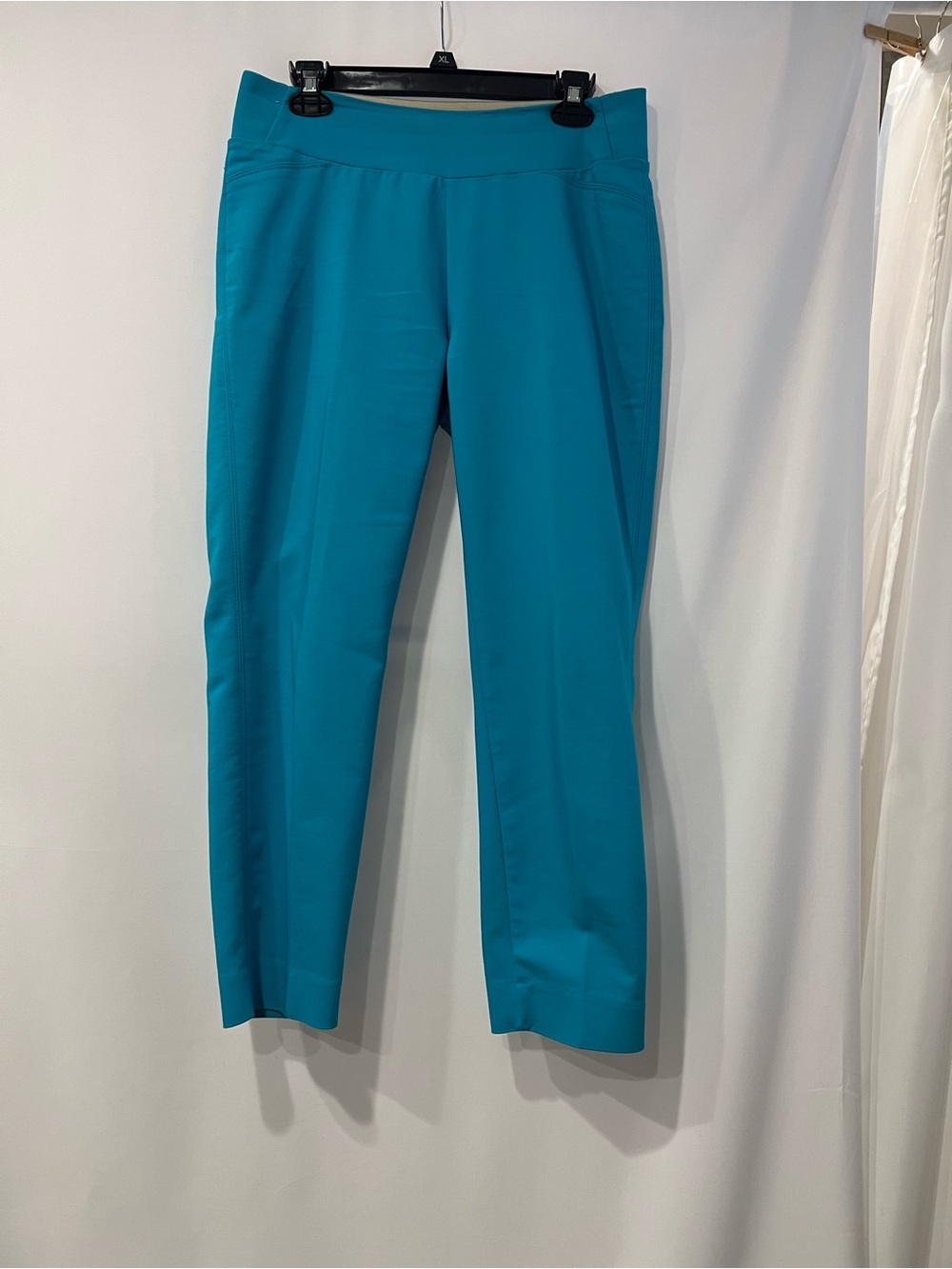 Investments Teal Straight-Leg Women's Pants Size 6 Capri Length